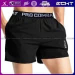PRO COMBAT Running Shorts Sports Crossfit Shorts Quick Dry Training Exercise Joggers Gym Shorts